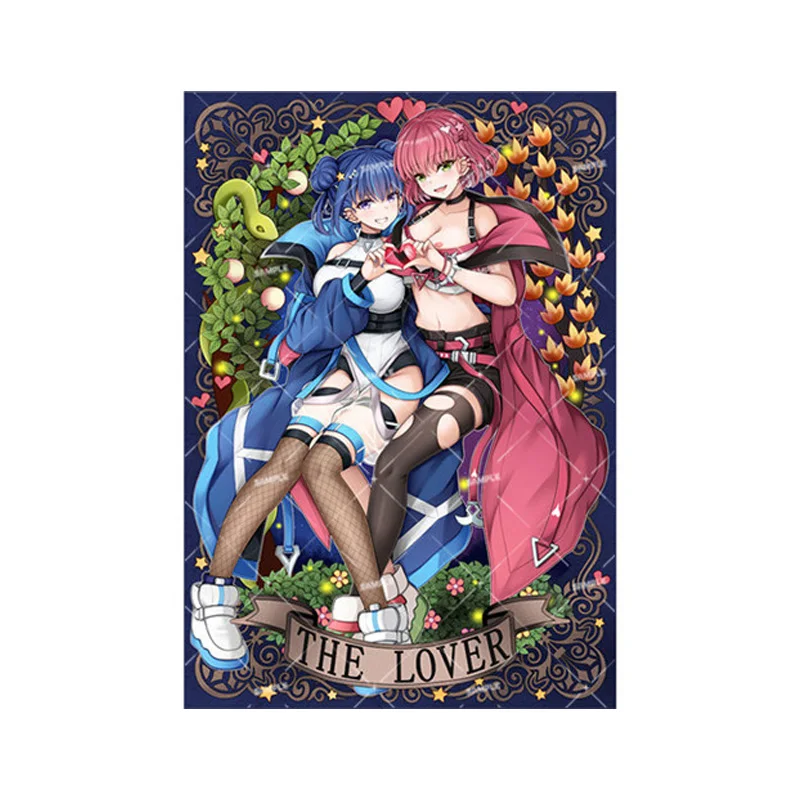 

63X90Mm 50Pcs/set Diy Yu-Gi-Oh! Live Twin Card Sleeve Color Flash Live Twin Card Protection Cover Anime Card Gift Toys