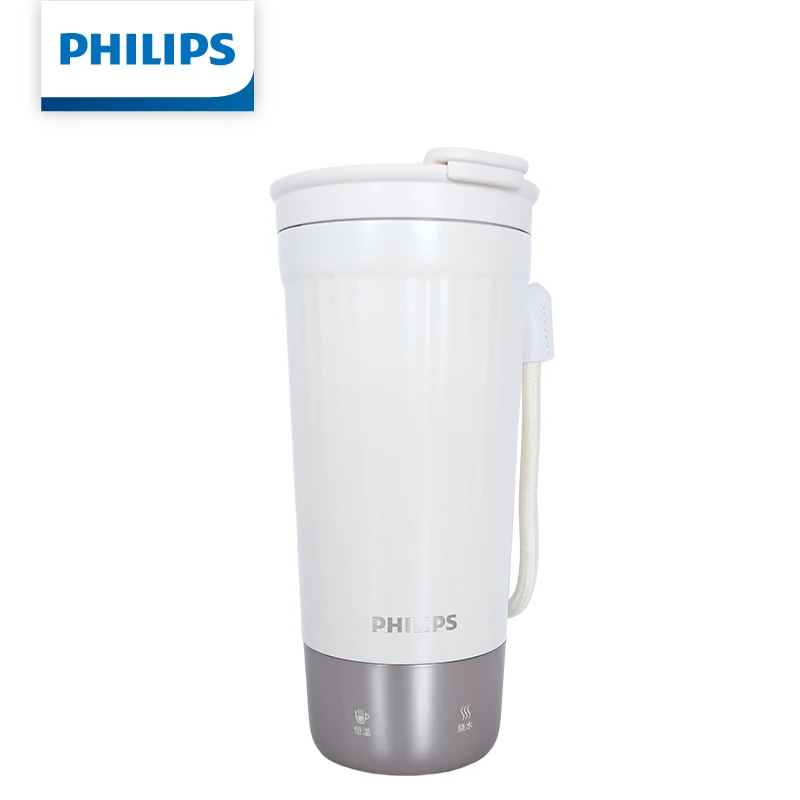 Philips Electric Kettle Bottle 400ml Electric Heating Cup NTC Temperature Control 110V-240V Thermos Cup image 2