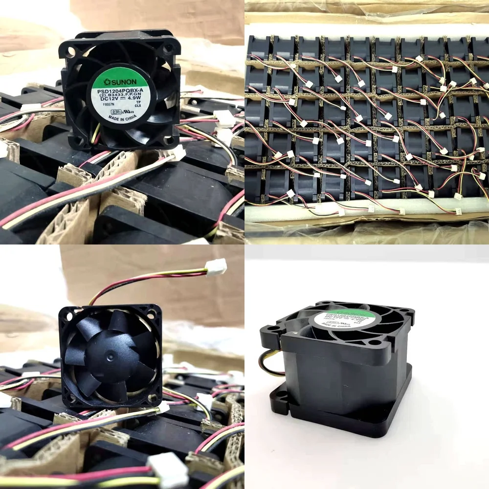 High Performance Turbo Dual Ball Bearing Cooling Fan for SUNON 4028 PSD1204PQBX A Laptop PC Computer Audio Dryer Heat