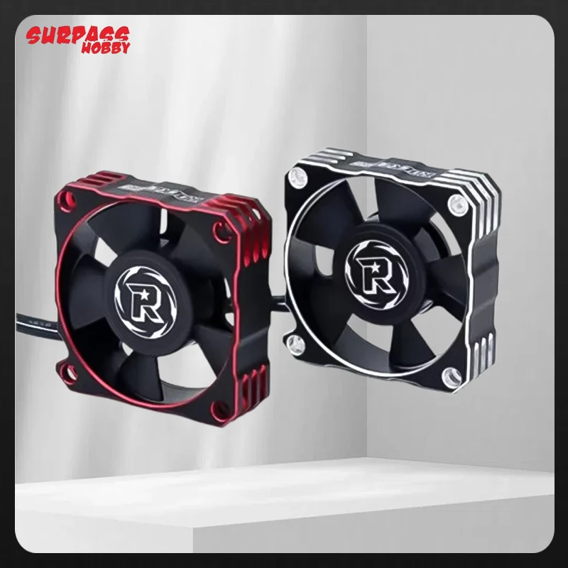 SURPASS HOBBY Rocket 30mm 35mm 40mm V3 Metal Cooling Fan 8.4V 30000/21000/16000RPM JST Plug for 1/10 RC Car Brushless Motor Part