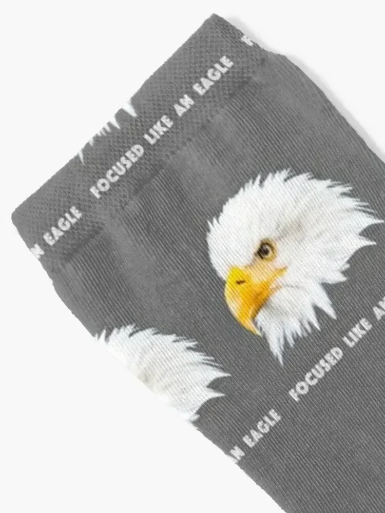 جوارب النسر الأصلع هدية عيد الميلاد اللطيفة جوارب رياضية للجري للرجال والنساء