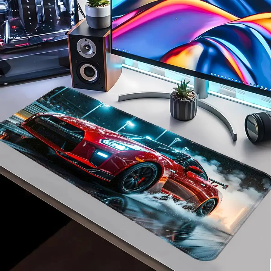 

Cool Car Waterproof Mouse Pad Keyboard Mouse Pad Game Console Pad Computer Laptop Pad Desk accessories office Pad