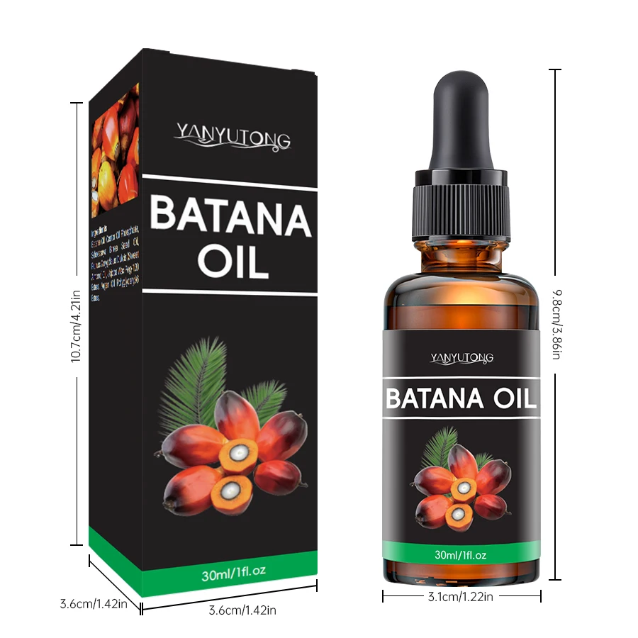 

Batana Oil 30ml: Deep Moisture Hair & Scalp Care, Enhances Hair Shine, Suitable for All Hair Types