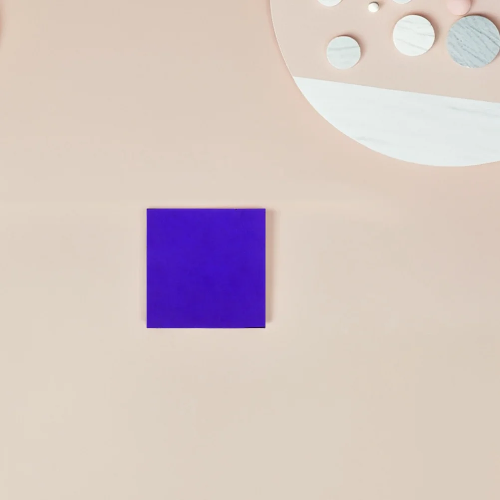 

2Pcs Chemistry Cobalt Glass Flame Color Reaction Experiments 5x10cm Lab Physical Supply Replacement