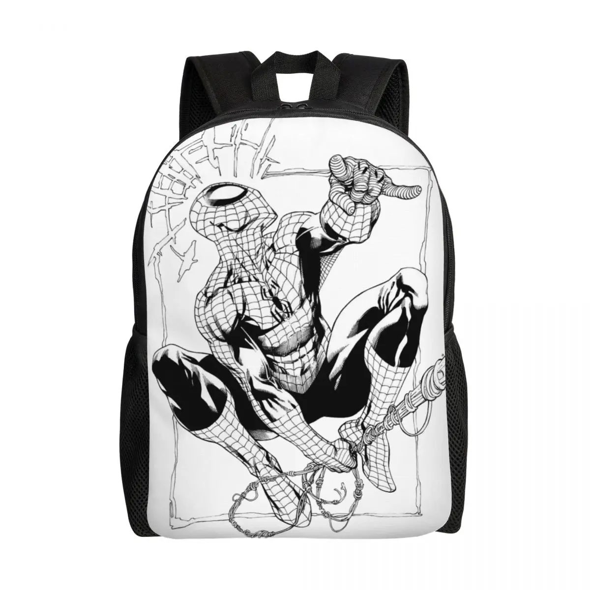 

Marvel Spider-Man Backpack, Women's Oxford Cloth Backpack, Men's School Bag, Travel Backpack, Laptop Backpack