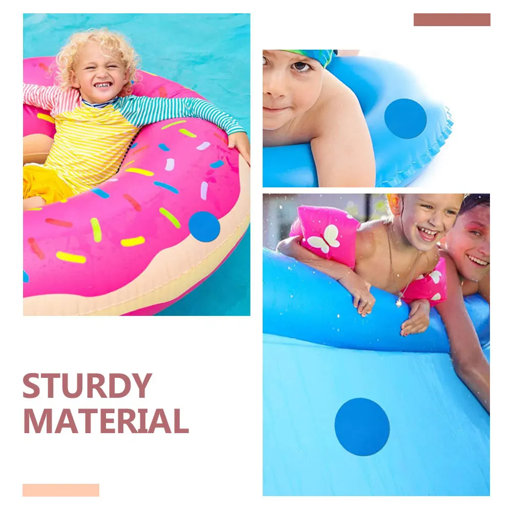 

20 Pcs Swimming Pool Repair Patches Waterproof PVC Stickers for Inflatable Kayak Float Kit High Temp for