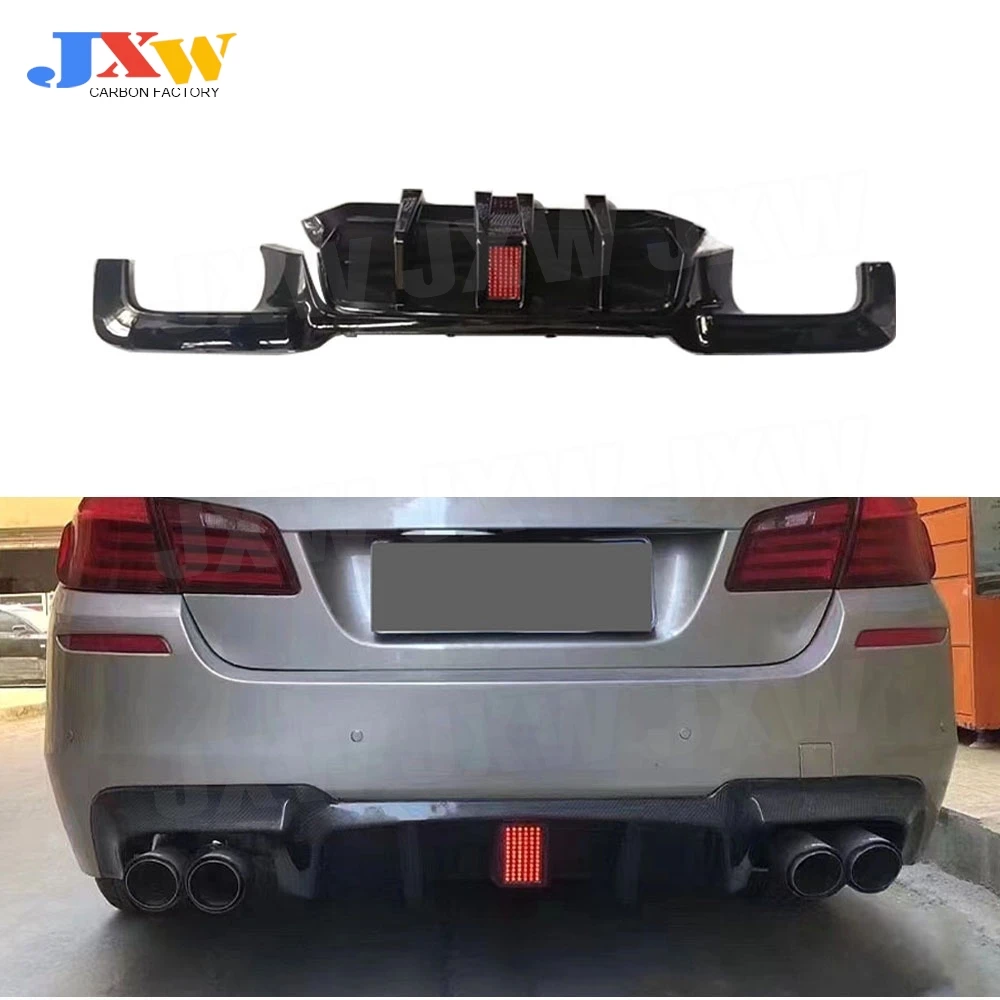 

Rear Bumper Lip Diffuser Spoiler For BMW 5 Series F10 M5 2011-2016 Rear Bumper Lip Diffuser Splitters Extension Body Kits