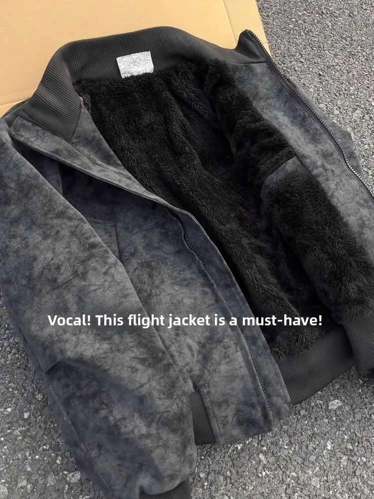 Jaket Pria Musim Dingin Bla Cheanfit Tie Dye Fce Lined ort Jaet, Mantel Katun Hangat Berlapis Kulit Thiened, Jaket Kasual Berkerudung