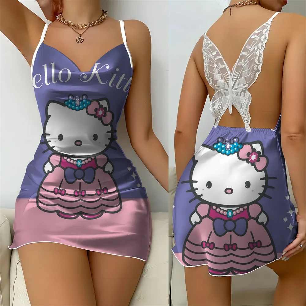 

2025 summer sexy suspender skirt 3D printing sleeve slim-fitting design, polyester fiber quick-drying skin-friendly