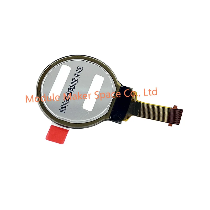 0.75-inch Round OLED Display Module, 128x128 White, SSD1327 Controller, SPI/I2C Interface