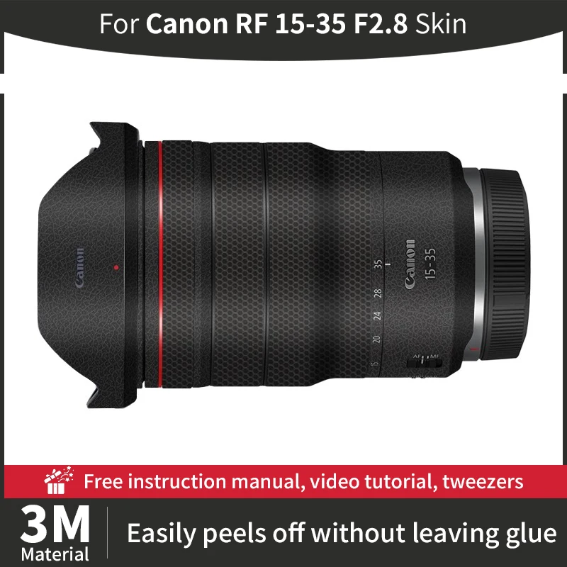 For Canon 15 35mm Skin Canon RF 15-35mm F2.8 Camera Lens Skin Anti-scratch Camera Lens Sticker protective film