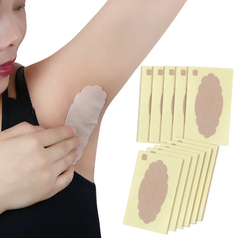 Underarm Sweat Pads For Men Women Summer Disposable Armpit Sweat Absorbing Anti Perspiration Deodorant Pad Anti Sweat Stickers