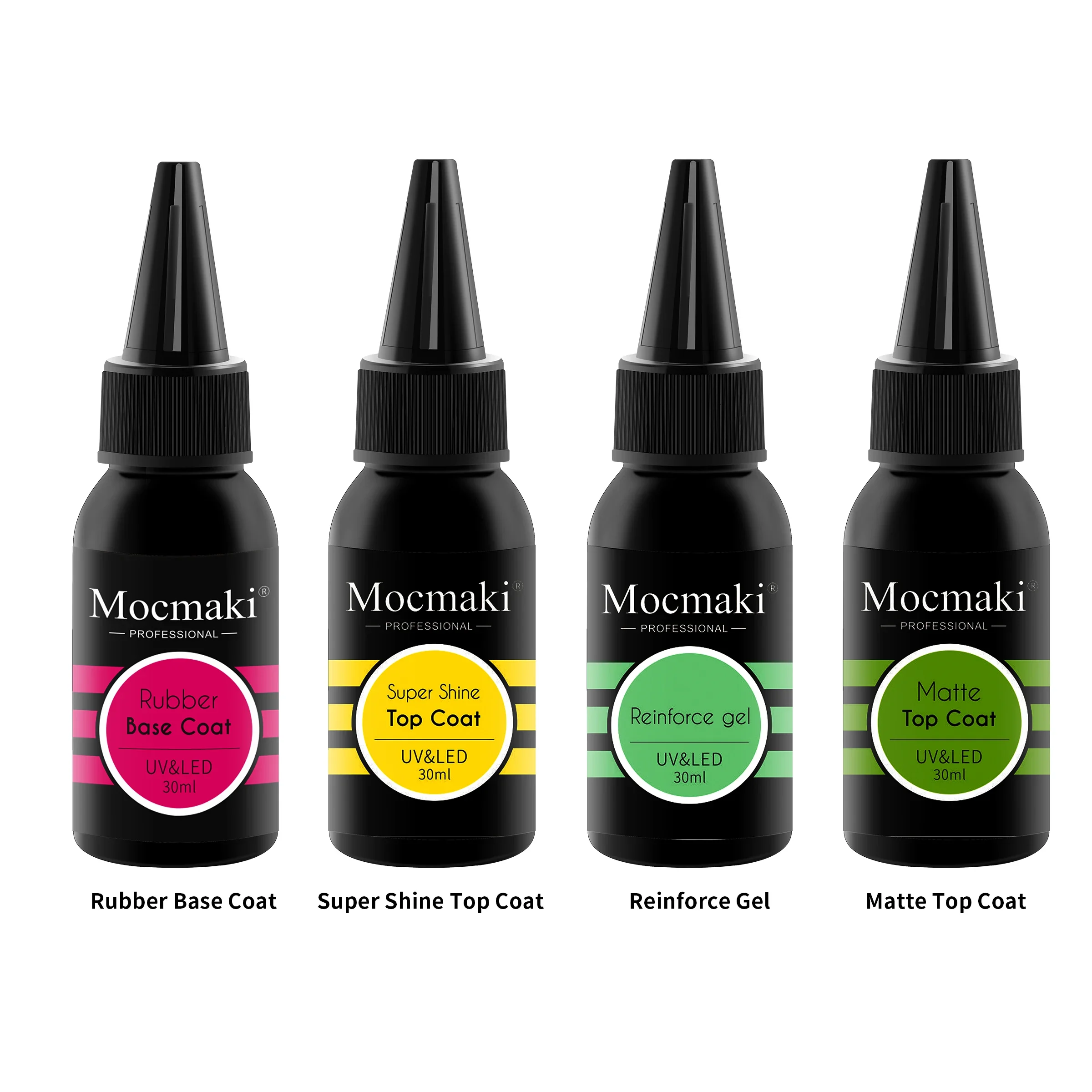 Mocmaki-esmalte de Gel para uñas, barniz semipermanente UV LED para manicura, 30ML