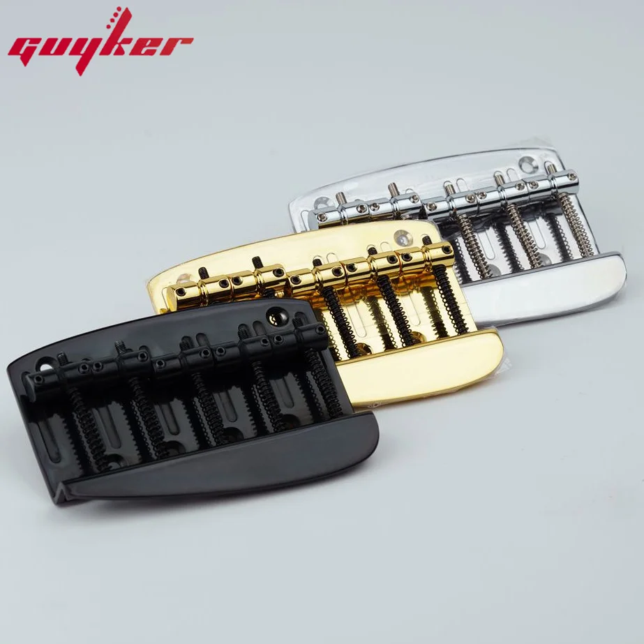

Black 5 String Hard Tail Fixed Bass Brass Bridge