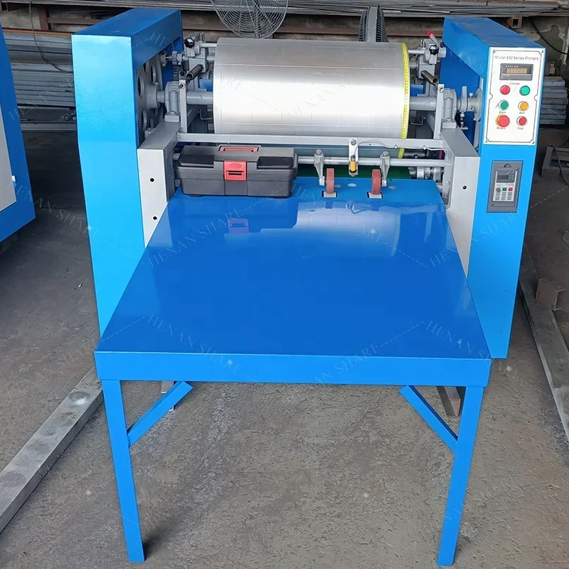 Shopping Kraft Paper Small Plastic Bag Printing Machine 4color Corrugated Carton Flexo Printing Machine
