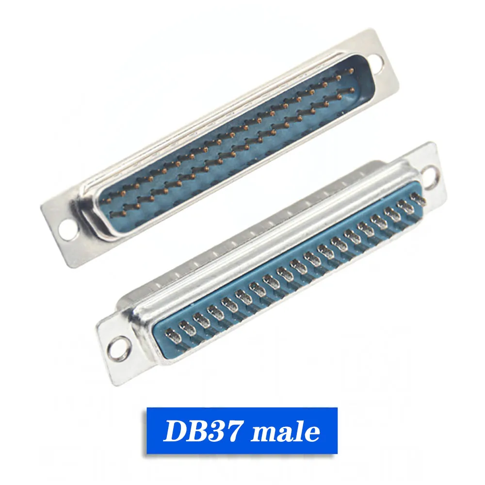 DB9 DB15 DB25 DB9/15/25/37 Pin/hole Straight 180 Graden Man Vrouw Plug D-Sub Connector