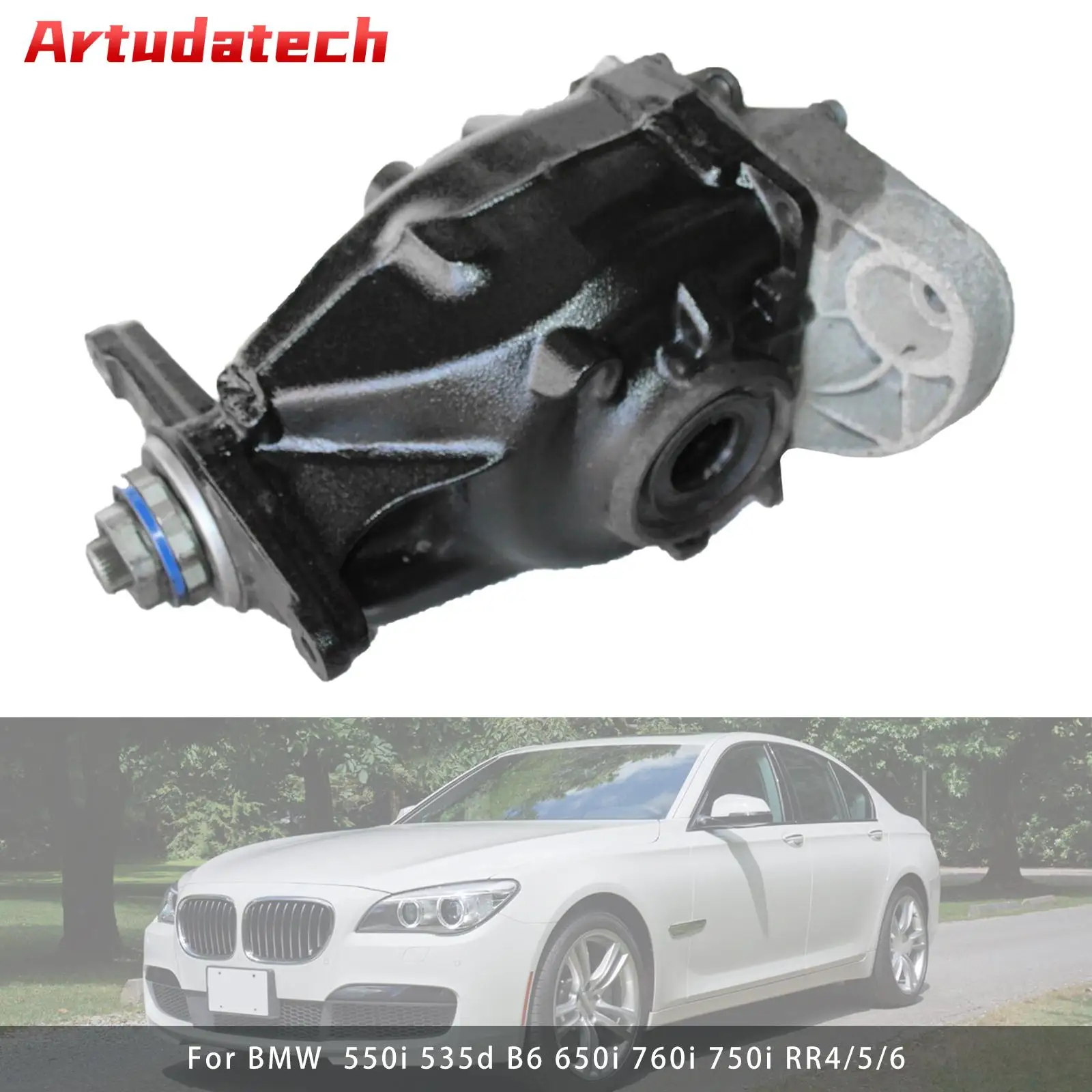 Artudatech Rear Differential 33107574691 Gear Ratio 2.81 For BMW  550i 535d B6 650i 760i Car Accessories