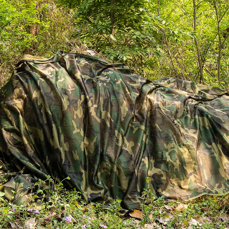300D Super Maple2.0 Single Camouflage Mesh Stoff Tuch Schattennetz Camo Net Gartenzaun Dekoration Schatten 1,5 m breite Markisenabdeckung – Detail 19