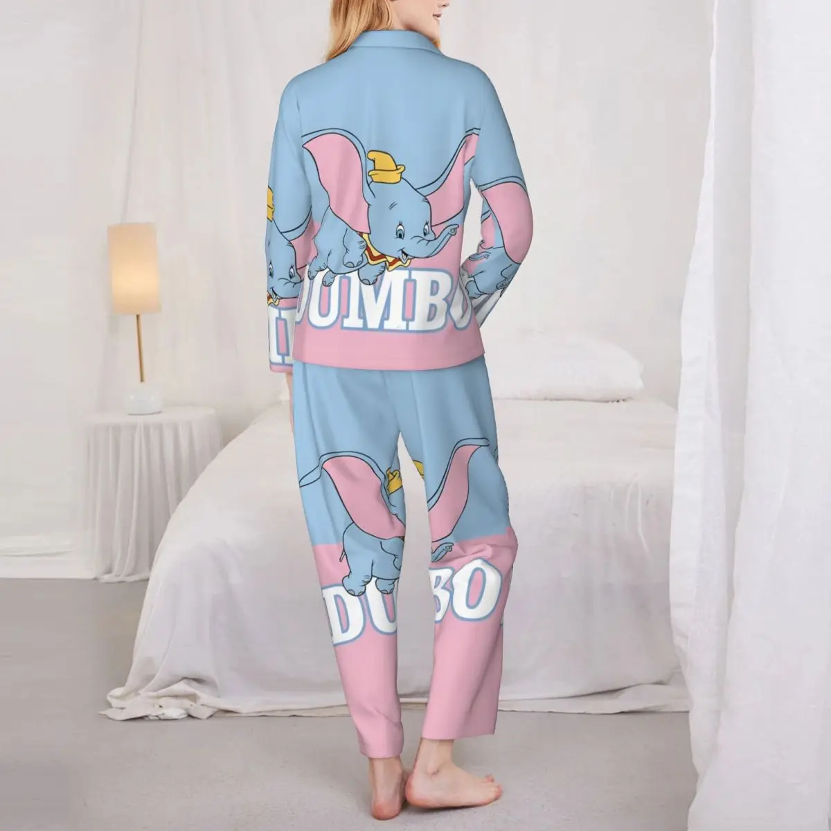 D-umbo ชุดนอนสตรีชุดผู้หญิง 2 ชิ้นชุดนอนหญิงคู่ Loungewear ชุดเสื้อผ้าหน้าแรก