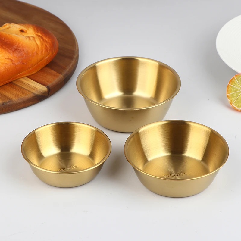 ✰ ✪ Cuencos para ensalada de acero inoxidable de 10,5/12/13CM, contenedor para frutas, verduras y fideos, cuenco para mezclar huevos y harina, para utensilios de cocina