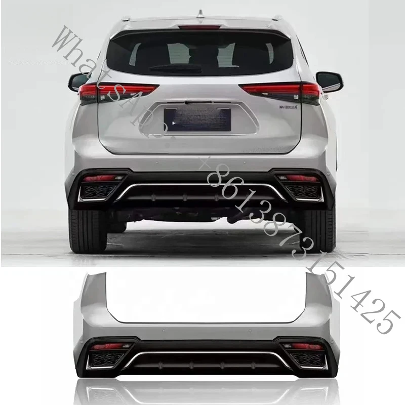 

Подходящий комплект обвесов Norsen из полипропилена для переднего и заднего бампера автомобиля, в стиле Lx600, для обновления Highlander 2022, горячая продажа