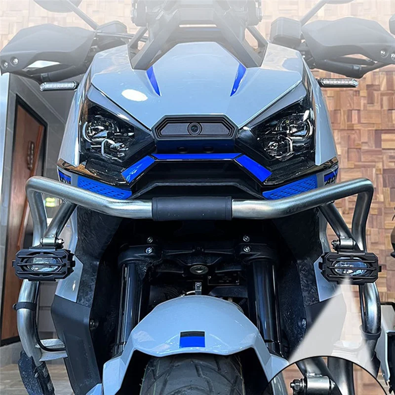 Motorcycle LED Fog Light Protector Guard Foglight Lamp Cover For ZONTES 368G 368 G 368-G G368-X59A