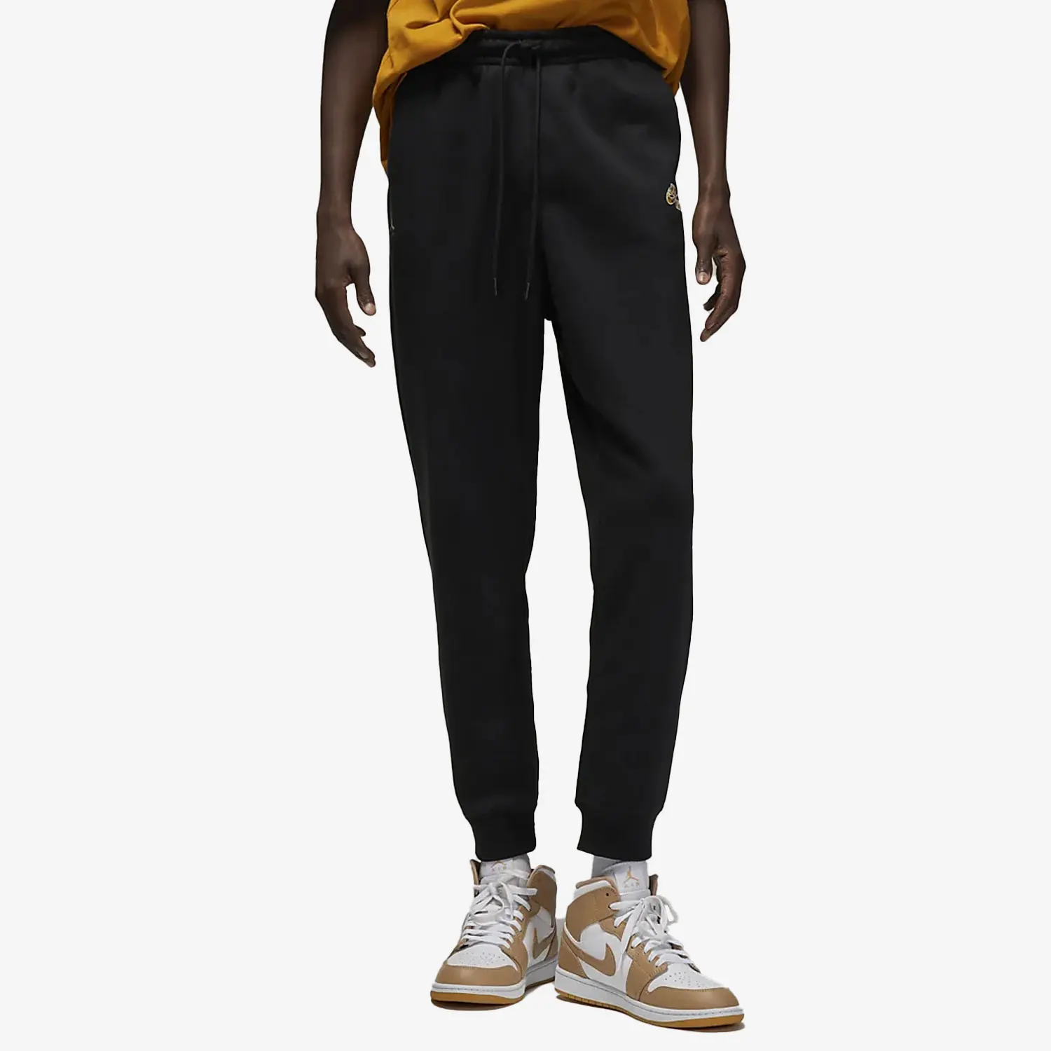 Pantalones de chándal informales con forro polar Nike Air Jordan genuinos para hombre DQ8101-010