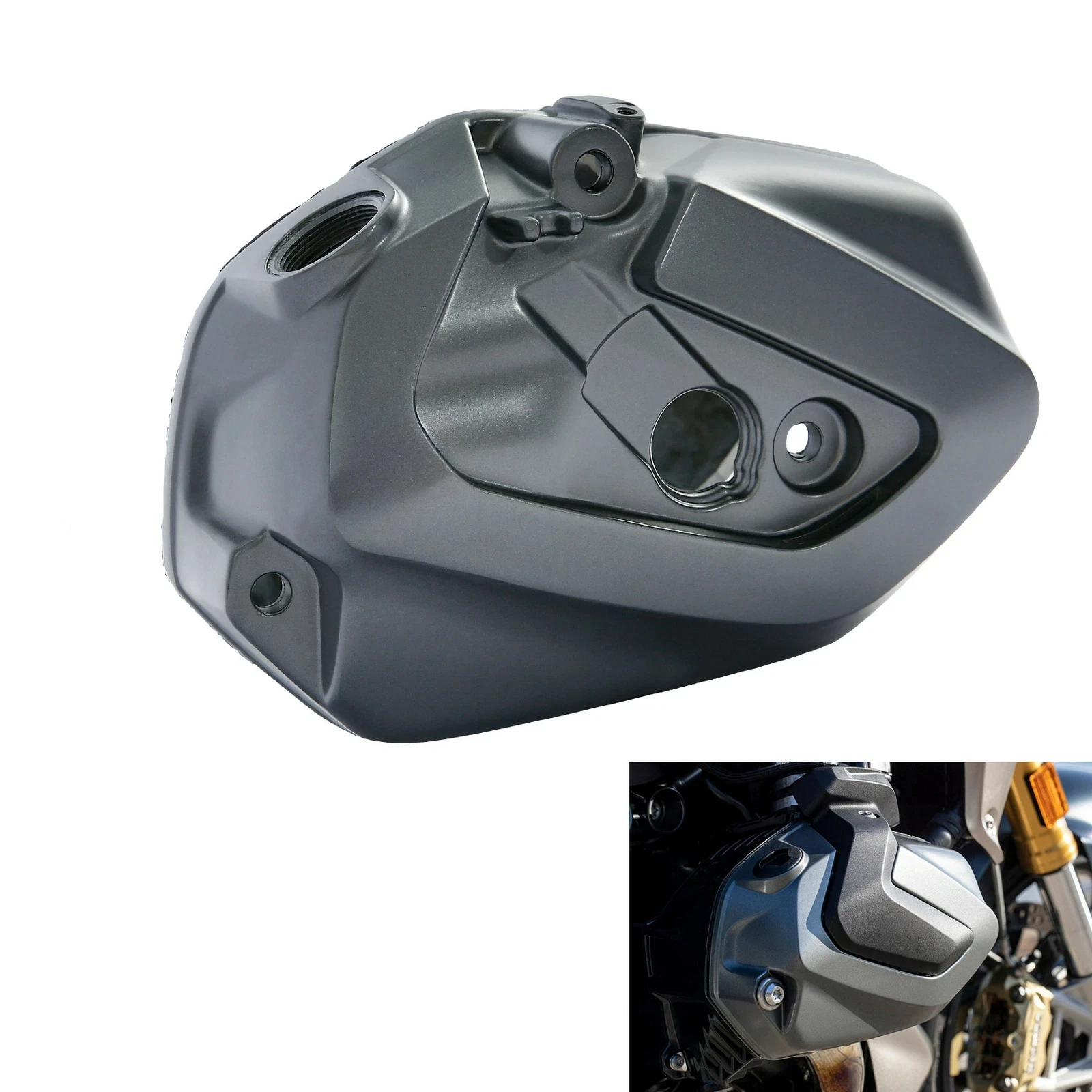 Zylinderkopfdeckel rechts passend für BMW R1250RS R1250GS 2019-2023 ADVENTURE 2019-2024 R1250R R1250RS R1250RT 2019-2025