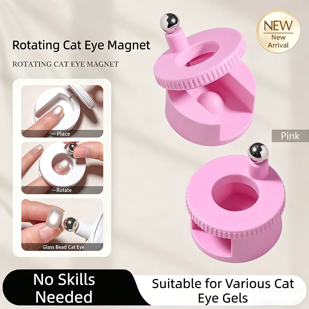 8-in-1 Nagelmagnet Multifunktional zum Anziehen von Glasperlen, Katzenaugen-Nagellack und Gel-Lack, Multi-Style Nagelkunst-Werkzeuge – Detail 9