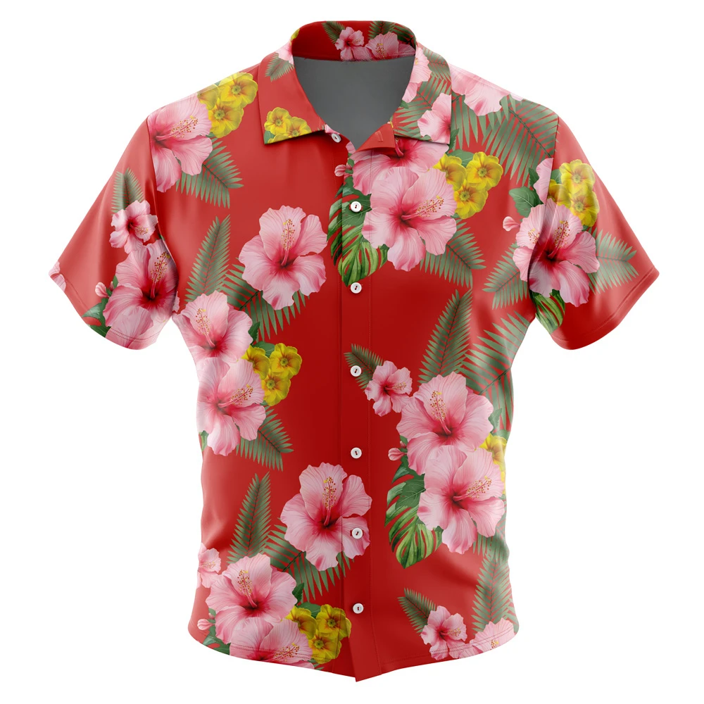 Lchiban Kasuga Like A Dragon Button UpHawaiian ShirtFashion Trend Breathable Loose Versatile Casual Sports Summer Men