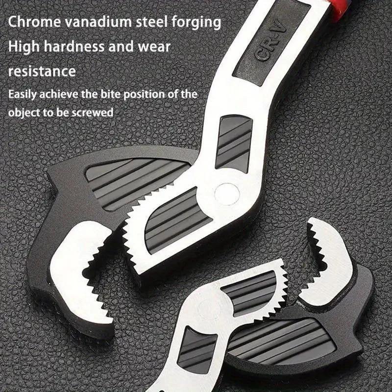 Self-locking Universal Small Wrench Multi-function Adaptive Wrench Tool Self-locking Wrench Express Quick Small Wrench Tool