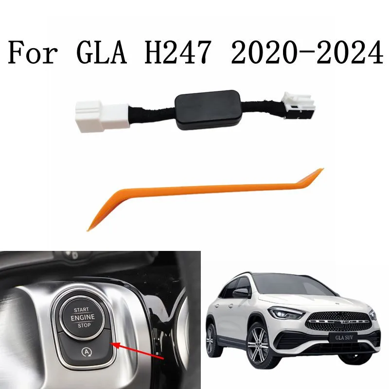 لملحقات مرسيدس بنز GLA H247 نظام محرك إيقاف التشغيل التلقائي المعاق للإيقاف الذكي للسيارة مزيل إيقاف التشغيل التلقائي