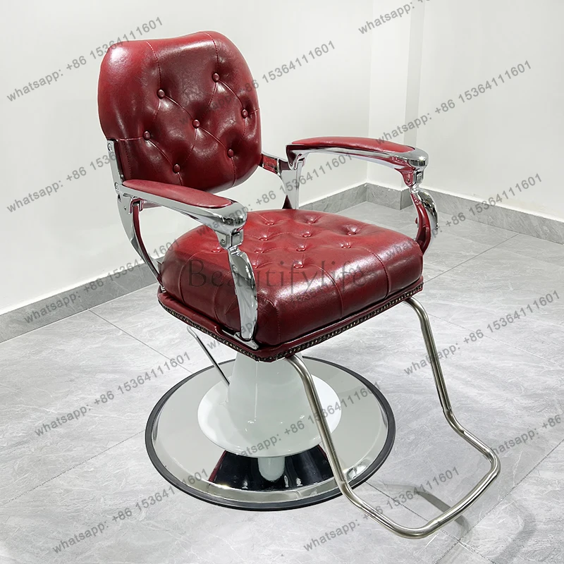 

Professional Stool Barber Chair Swivel Luxury Classic Modern Salon Chair Styling Esthetician Friseurstuhl Salon Furniture