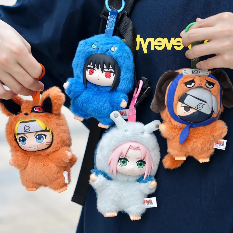 Original Eaki Naruto Blind Box Shippuden Beast Party Series Plush Doll Cute Hand-Made Custom Gifts Ornaments For Men And Women