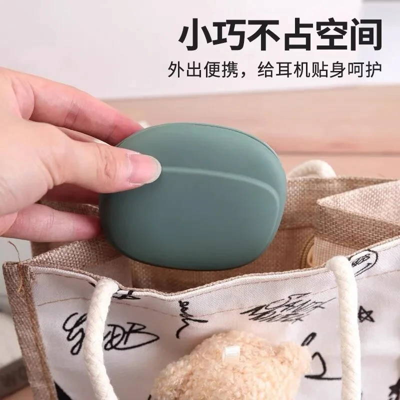 Portable Data Cable Storage Case Silicone Earphone Bag Multifunctional Phone Charger Data Cable Storage Box