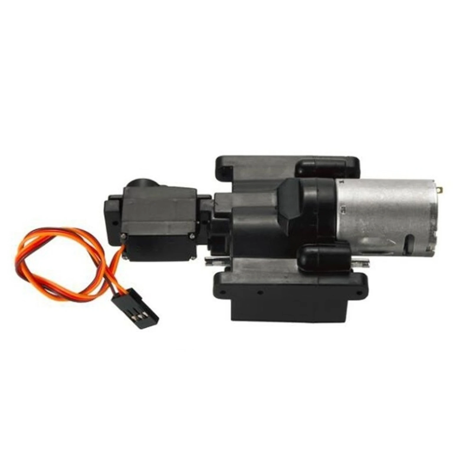 

370 Motor 2 Speed Gearbox with Steel Gear Drive Shaft for 1/16 WPL C14 C24 B14 B36 MN D90 MN-90 MN99S MN45 RC Car Upgrades