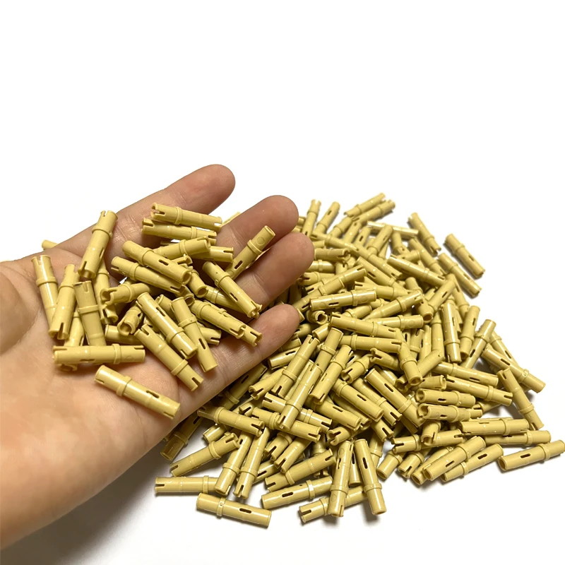 Bulk Technische Lange Pin Zonder Wrijving Bouwsteen MOC Onderdelen Set Speelgoed Voor Connector Compatibel 32556/39888 500 stks/partij