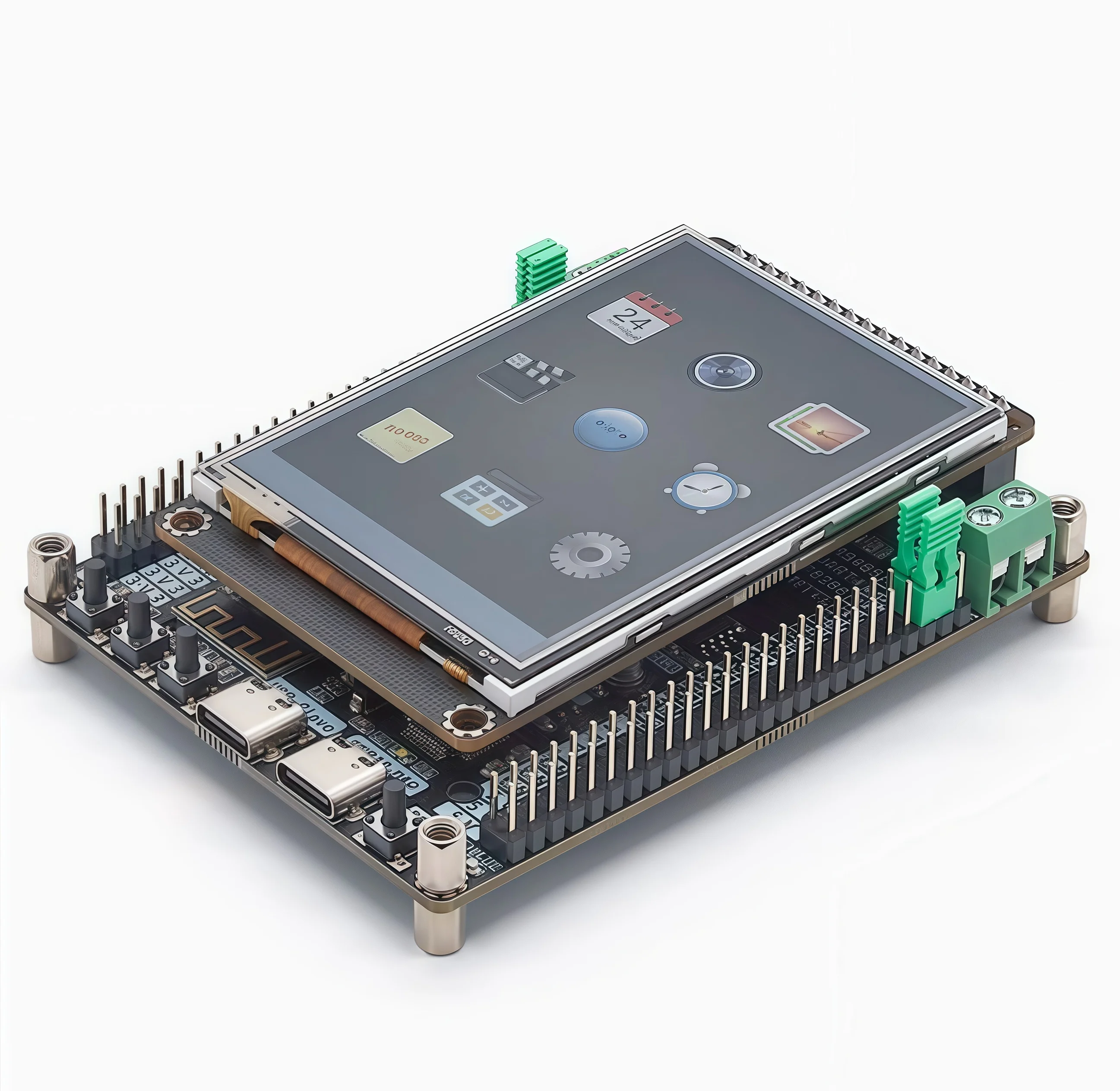 TopElec STM32F103VET6 development board RS485 WiFI CAN industrial control board minimum system board witch