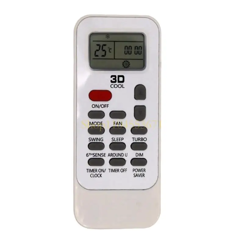 Best Seller Plastic Air Conditioner Remote Control Resistant Wear Tear Daily for DG11J1-34