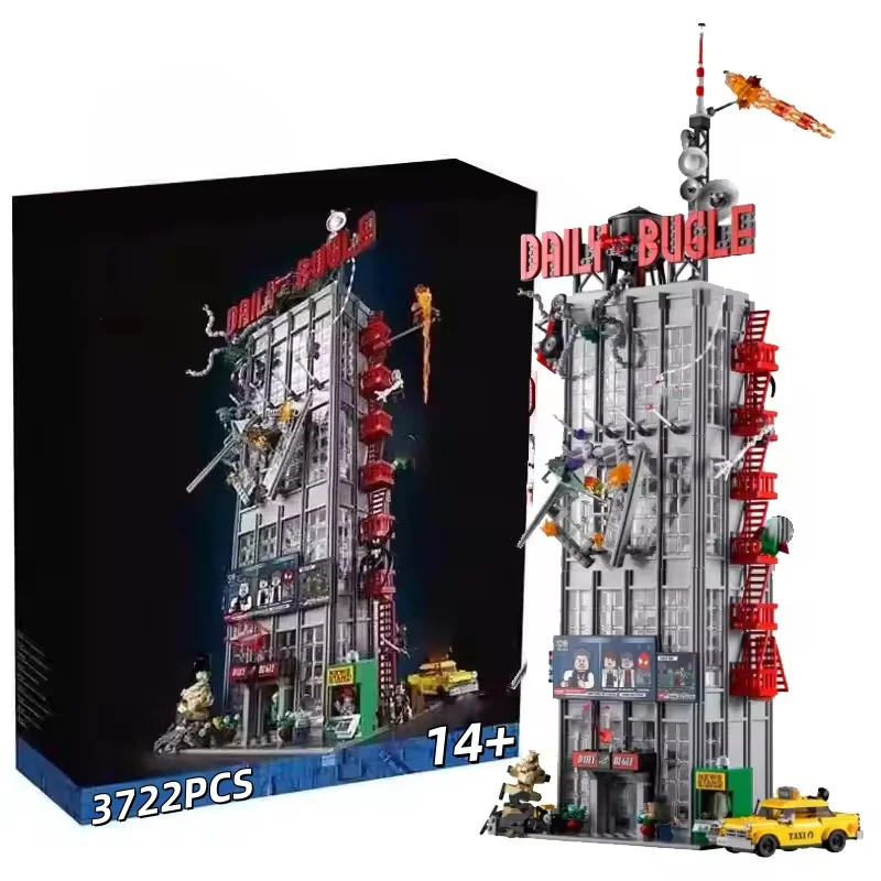 

3772PCS The Bugle Building Of Daily Classic Building Blocks Compatible 76178 78008 Bricks Birthday Christmas Gifts For Children