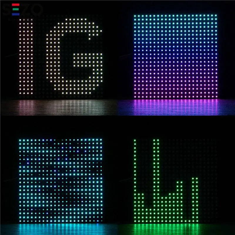 4X SP801E Wifi Art-Net LED Controller LED Matrix Panel Module WS2812B WS2811 Light Strip Wireless Control DC5-24V