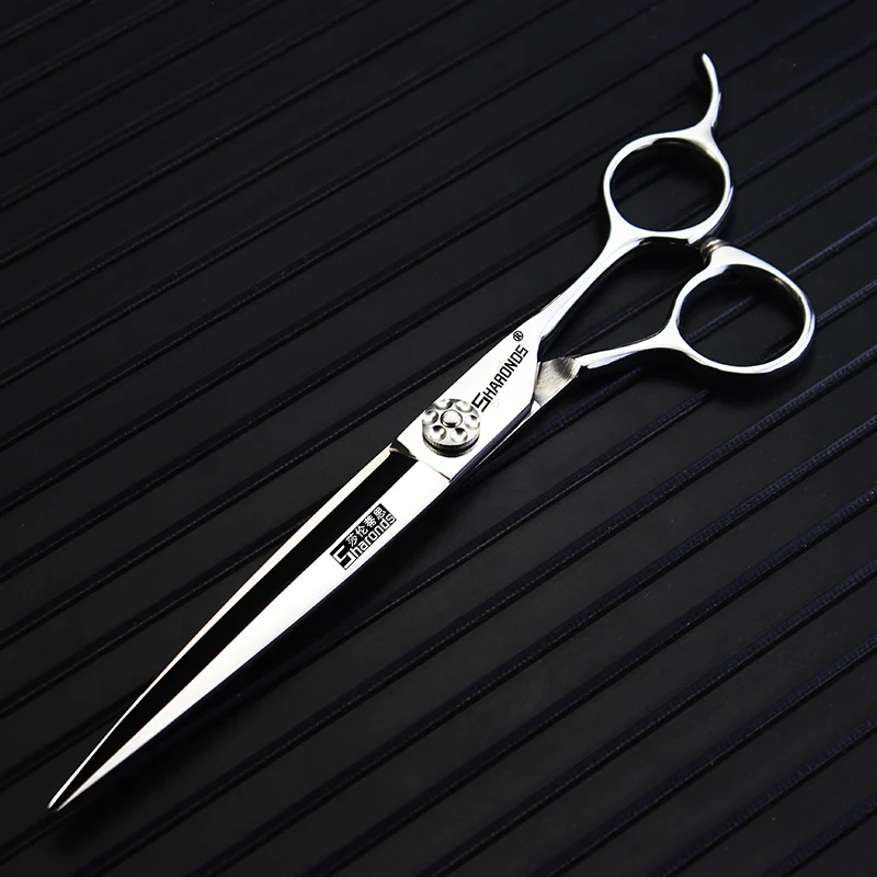 Professional Grooming Scissors 6‘ 7’ Inch Canine Shears Pet Groomer Dedicated Long Scissors Pet Hair Cutting Tools