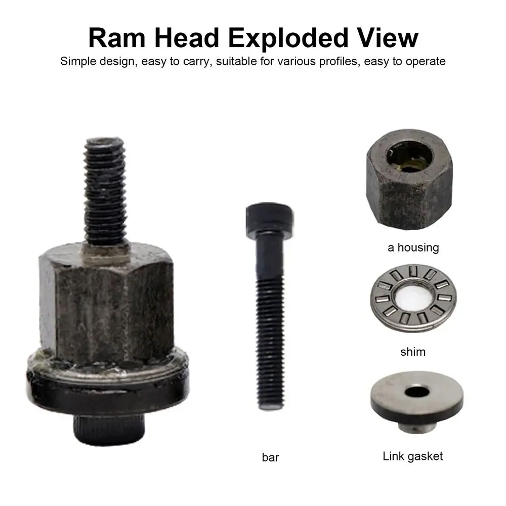 1 قطعة مغزل التيلة اليد جوزة برْشام M3 M4 M5 M6 M8 M10 سهلة التركيب دليل المبرشم أداة ل برشام الجوز الشعلة #3