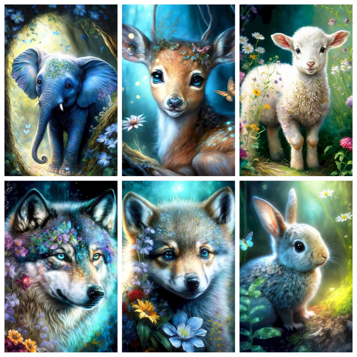 

Large Size Jigsaw Puzzle 500/1000/1200/2000 Pcs Animal Series At Home Puzzles for Adults Stress Relief Toys Gift