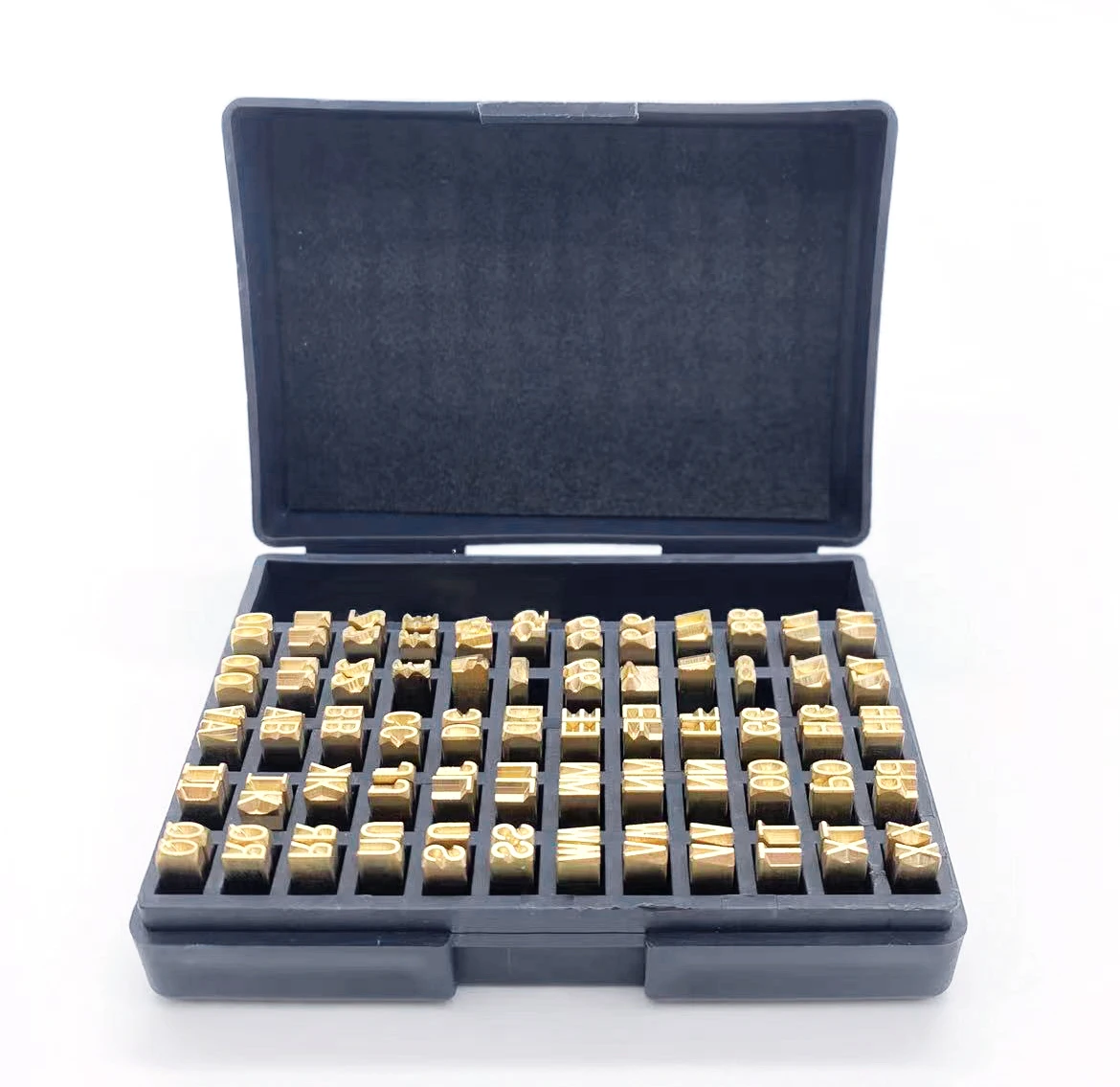 코딩 기계 글자 스탬프 황동 유연한 글자 숫자 알파벳 글꼴, HP-241 DY-8 날짜 코드 기계용, 2x3, 2x4x15mm, 120 개