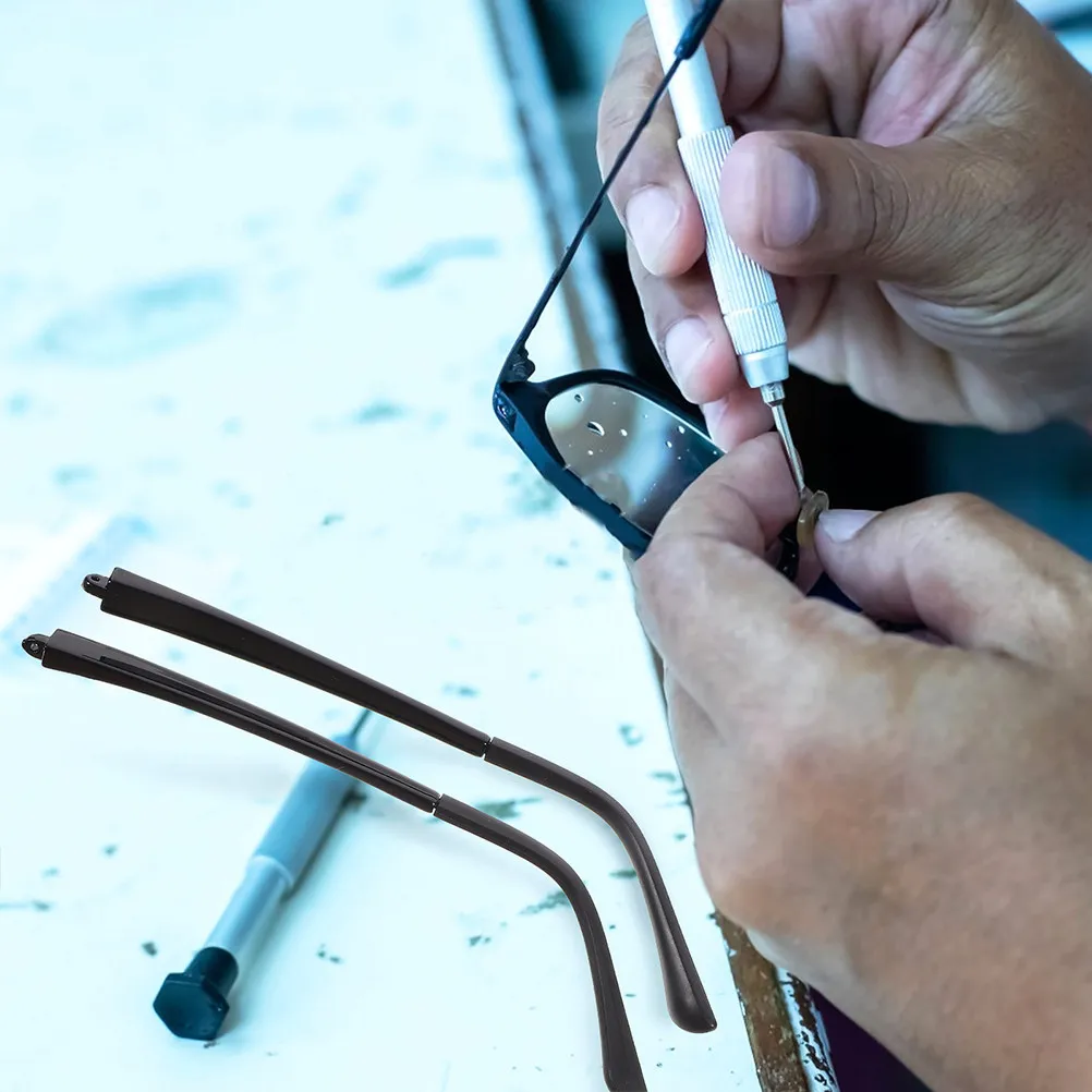 2Pairs High Strength Glasses Arm Legs Replacement Temple for Eyeglasses Sunglasses Reading Glasses Repair Accessories