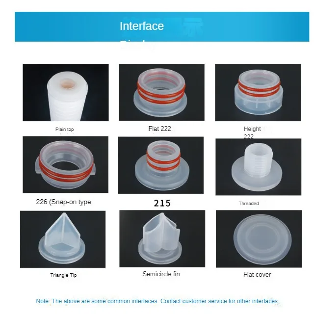 PP 미세 다공성 접이식 필터 요소, 접이식 필터 정밀 필터, 20 인치