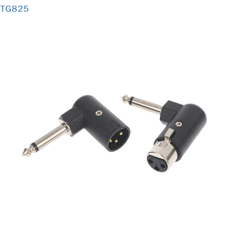 【AN】1/2Pcs XLR Plug Male/Female To 6.35mm Male Adapter 3-Pin Balanced Audio Interface For Microphones Speakers Audio Interfaces