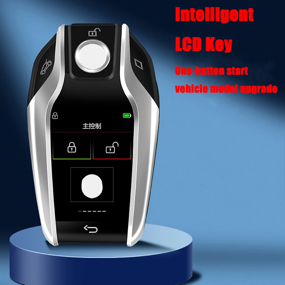 CF618 Modified Remote Smart LCD Car Key Comfortable Entry Intelligent Remote Control Universal OBD Quick Installation