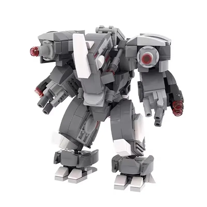 MOC 크리 에이 티브 디자인 소형 전투기 코뿔소 메카 빌딩 블록 모델 어린이 퍼즐 조립 장난감 소년의 생일 선물 장식품